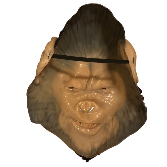 Vintage 2001 Fox Planet of the Apes Halloween Costume Mask Gorilla Prop - Picture 4 of 5